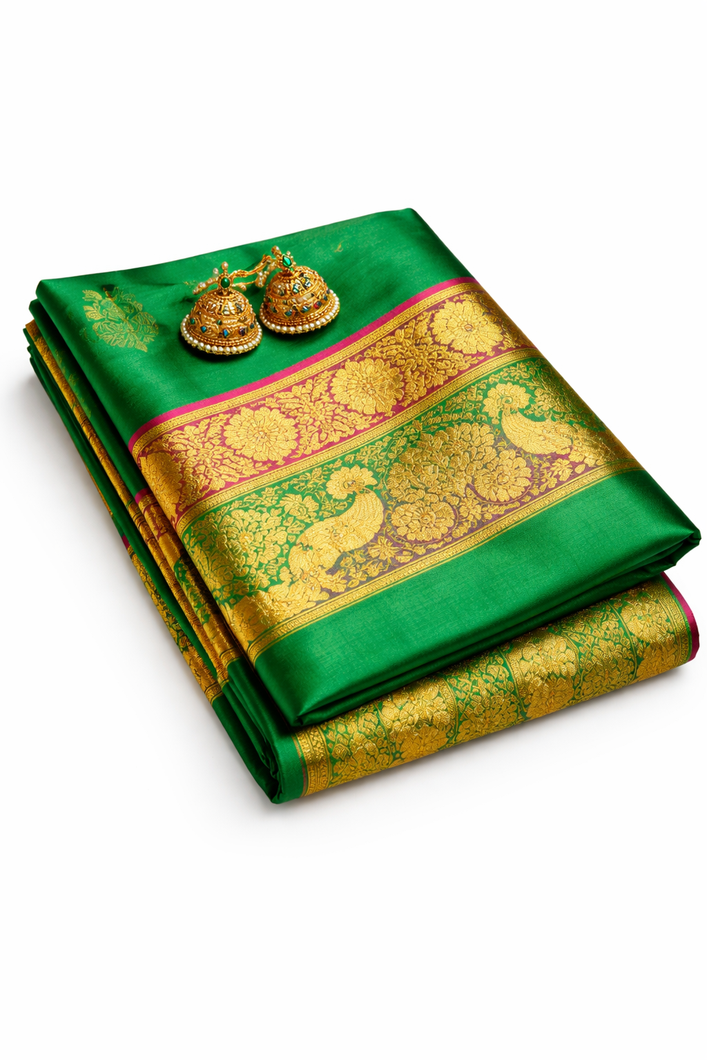 Green Saree